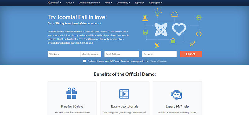 รับติดตั้ง Joomla เวอร์ชั่นล่าสุด