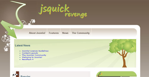 JSQuick-Revenge-joomla-1-5-template