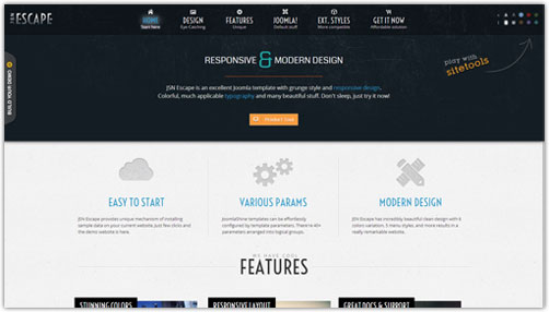 JSN ESCAPE Template Joomla 3.0