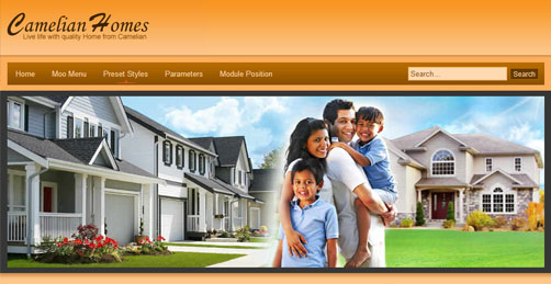 Real estate joomla 2 5 template